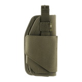 M-Tac Universal Taktisk Hylster Elite Højre, laminoidusta Cordura 500D:stä, Laser Cut -yksityiskohdilla ja säädettävällä hihnalla pistooleille kuten Glock 17.