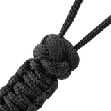 M-Tac Lanyard Skandinavisk Small Triquetra punotulla paracordilla pohjoismaisessa designissa ja koristehelmellä, jossa Triquetra-symboli.