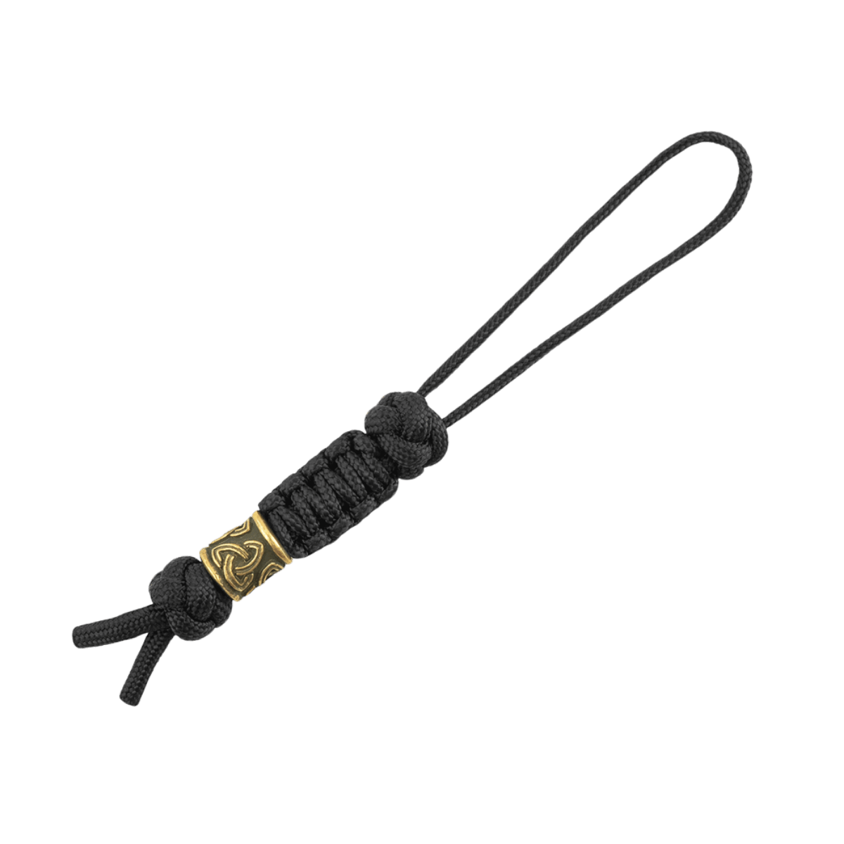 M-Tac Lanyard Skandinavisk Small Triquetra punotusta paracordista ja koristehelmellä pohjoismaisessa designissa.