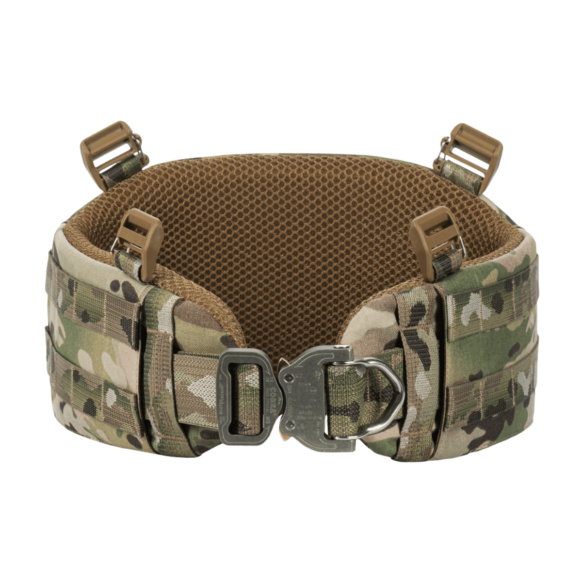 M-Tac taisteluvyö ARMOR Tegris D-Ring Cobra Multicam-designilla, Cordura 500D -materiaalista, sopii taktisiin tehtäviin ja erikoisjoukoille.