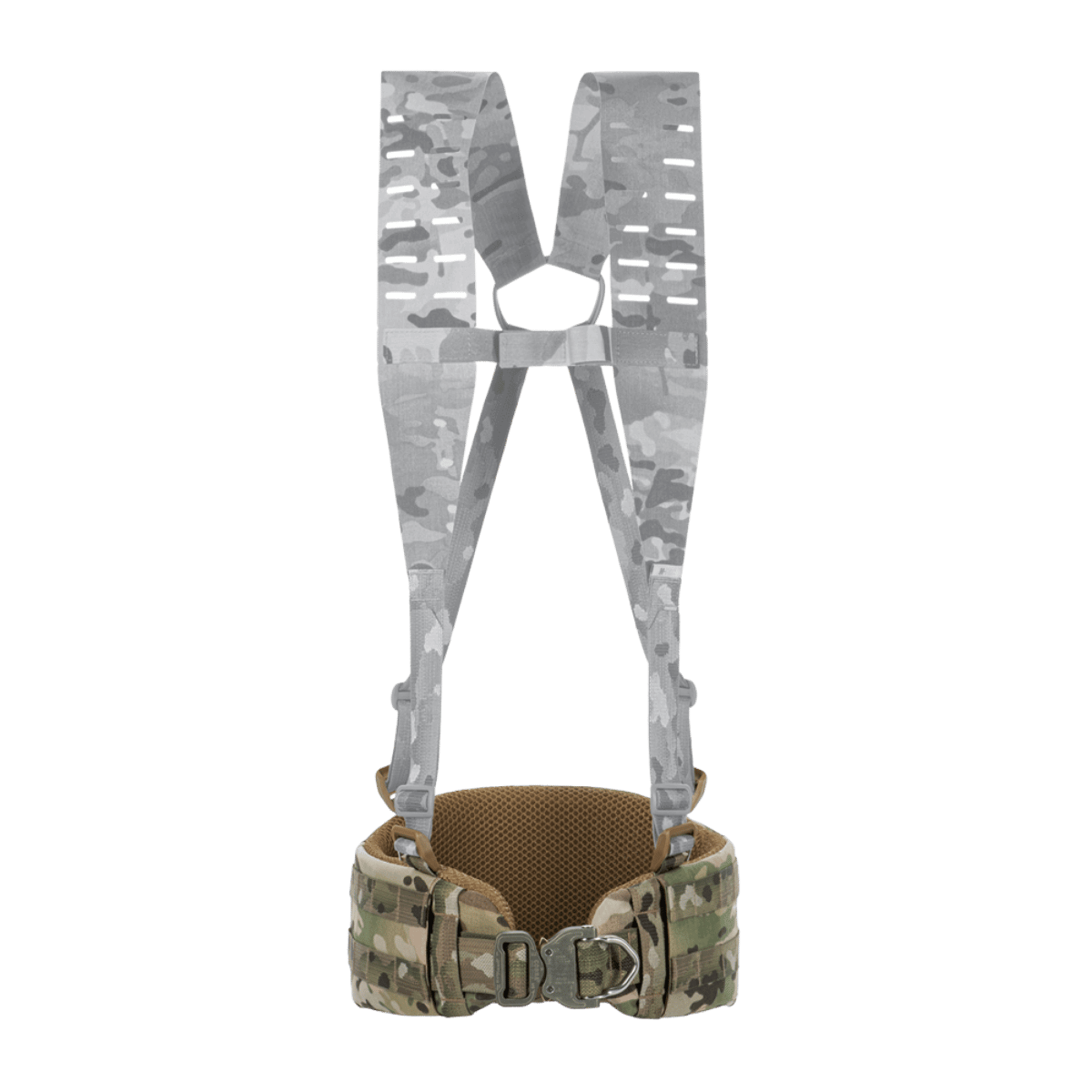 M-Tac taisteluvyö ARMOR Tegris D-Ring Cobra Multicam, edistynyt taktinen vyö erikoisjoukoille, valmistettu Cordura 500D:stä.