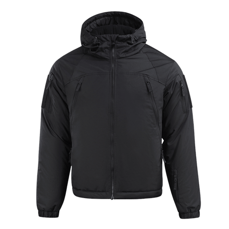 M-Tac Alpha Gen.III Pro -talvitakki musta, sopii arkeen ja äärimmäisiin olosuhteisiin, G-Loft-täyte ja vettä hylkivä nylon.