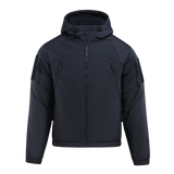 M-Tac Alpha Gen.III Pro -talvitakki vedenhylkivää nylonia ja G-Loft-täytettä, mukavuus äärimmäisissä oloissa jopa -20°C.