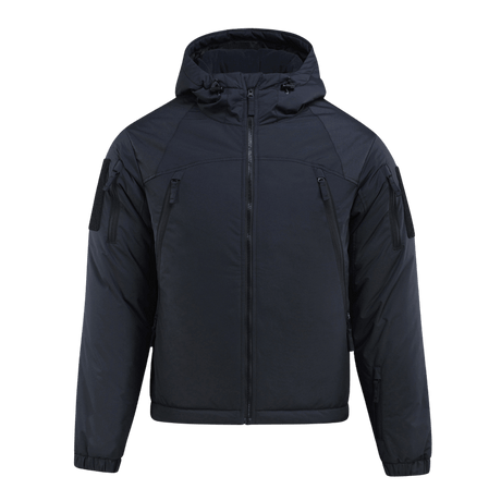 M-Tac Alpha Gen.III Pro -talvitakki vedenhylkivää nylonia ja G-Loft-täytettä, mukavuus äärimmäisissä oloissa jopa -20°C.