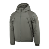 M-Tac Alpha Gen.III Pro -talvitakki, harmaa, mukava ja kestävä takki äärisille olosuhteille, G-Loft-eristys ja vedenhylkivä nylon.