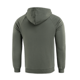 M-Tac Cotton Raglan -huppari takaa kuvattuna, näyttää raglanhihat ja hupun, sopii arkeen ja aktiiviseen elämäntapaan.