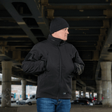 M-Tac Soft Shell Jakke med Liner lisää tyyliä ja suojaa huonoa säätä vastaan, sopii erilaisiin ulkoilma-aktiviteetteihin.