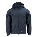 M-Tac Soft Shell Jakke med Liner irrotettavalla fleecelinerillä ja vetoketjulla, suojaa huonoa säätä vastaan, kevyt muotoilu.