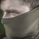 M-Tac Polartec Vent Tube Scarf käytetty kasvomaskina, kosteutta siirtävä ja tuulensuojallinen