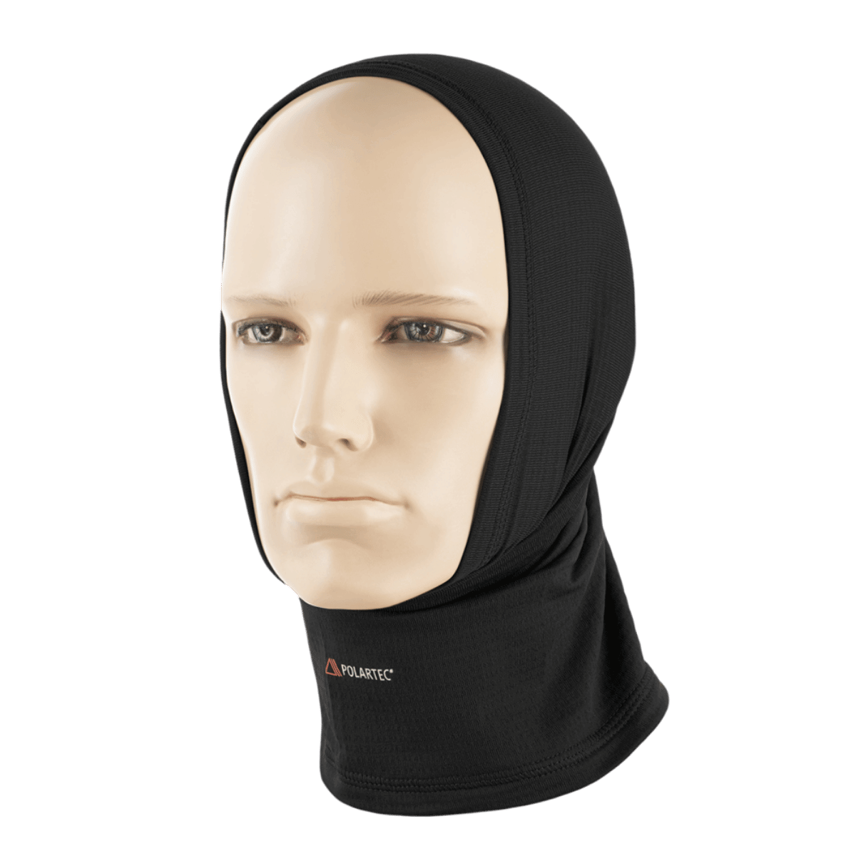 M-Tac Tube Scarf Polartec Power Grid, musta kauluri kasvojen ja kaulan suojaksi tuulelta ja kylmältä.