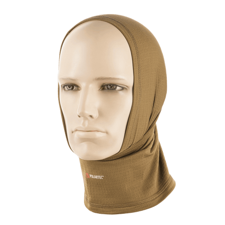 M-Tac Tube Scarf Polartec Power Grid -kauluri mallinukella, sopii suojaamaan kasvoja ja kaulaa kylmältä.