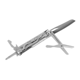 M-Tac Type 3 Foldekniv (5-i-1) Rustfrit Stål, kompakti monoveitsi ruostumattomasta teräksestä, veitsenterä, ruuvimeisselit, pullonavaaja ja sakset.