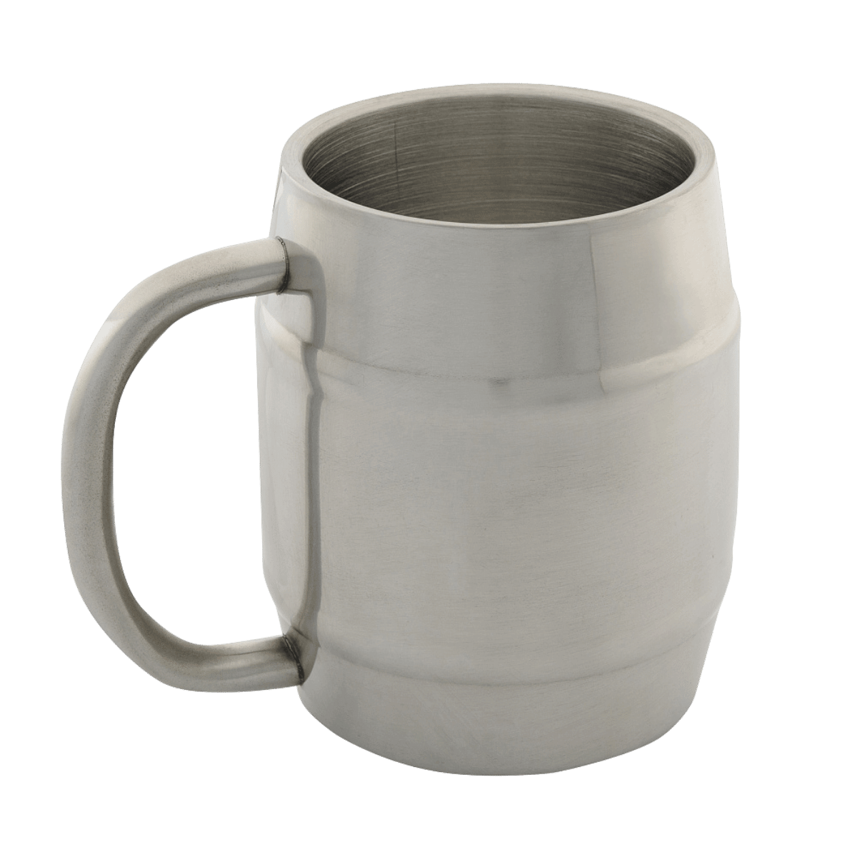M-Tac termomuki Camping-oluelle – ruostumaton teräs, kaksoisseinämäinen eristys ja kromipinta, 450 ml, sopii ulkokäyttöön.