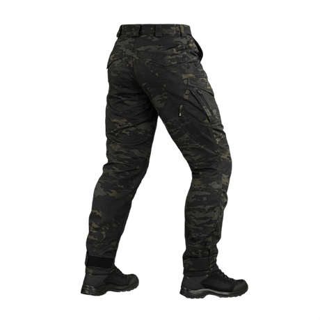M-Tac Aggressor Elite Nyco Extreme housut, joustavuutta ja mukavuutta YKK-vetoketjulla.