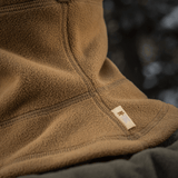 M-Tac Anatomisk Snood Justerbar Elite Fleece (320 g/m²) ruskea, pehmeä fleece, hyvä istuvuus ja anti-pilling-ominaisuudet kylmään säähän.