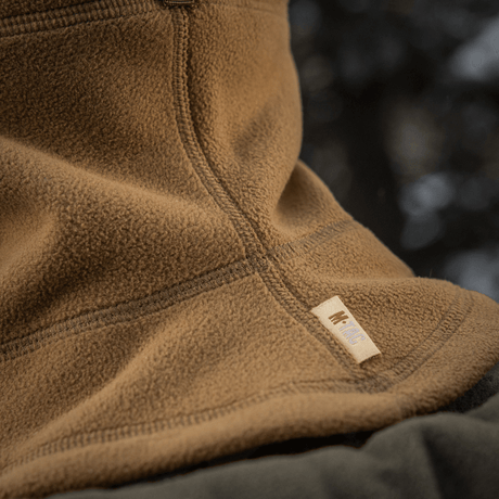 M-Tac Anatomisk Snood Justerbar Elite Fleece (320 g/m²) ruskea, pehmeä fleece, hyvä istuvuus ja anti-pilling-ominaisuudet kylmään säähän.