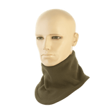 M-Tac Anatomisk Snood Justerbar Elite Fleece (320 g/m²) vihreänä mannekiinilla, monikäyttöinen kylmäsään asuste.
