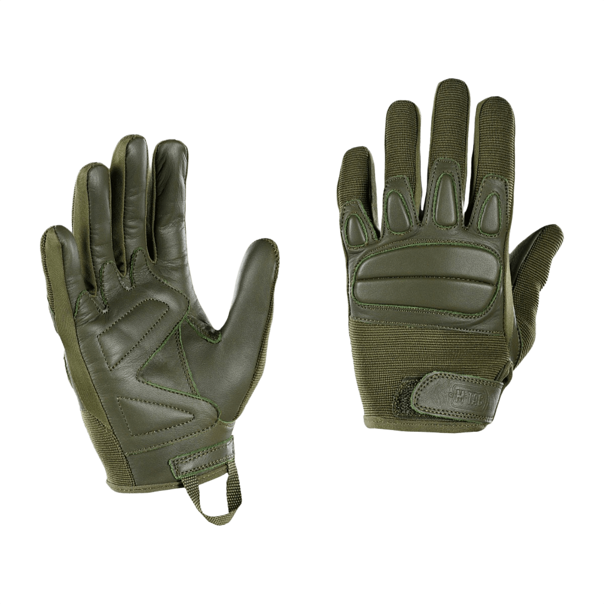 M-Tac Assault Tactical Mk.2 -käsineet aidosta nahasta, synteettisellä vahvikkeella ja iskunvaimentavilla inserteillä maksimaaliseen suojaan.