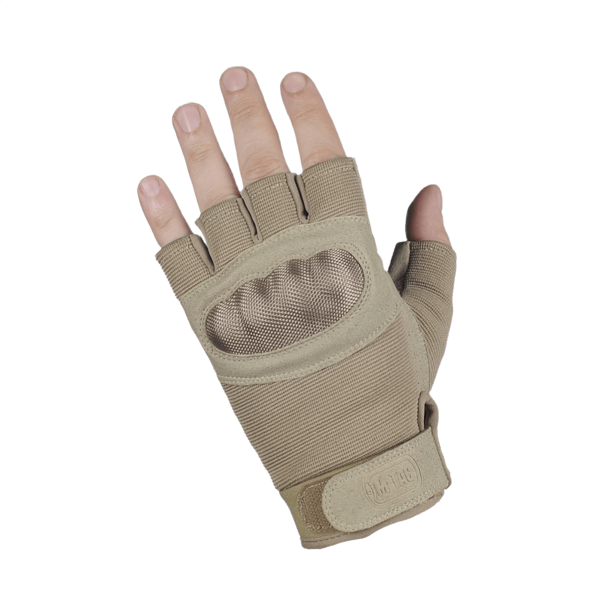 M-Tac sormiottomat hanskat Assault Tactical Mk.3 vahvistetulla kämmenellä ja velcro-kiinnityksellä hyvään ote- ja mukavuusistuvuuteen.