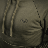 M-Tac Cotton Raglan Hard Hoodie 100% puuvillaa fleece-vuorella, tyylikkäät raglan-hihat ja kengurutasku. Sopii syksyyn ja talveen.