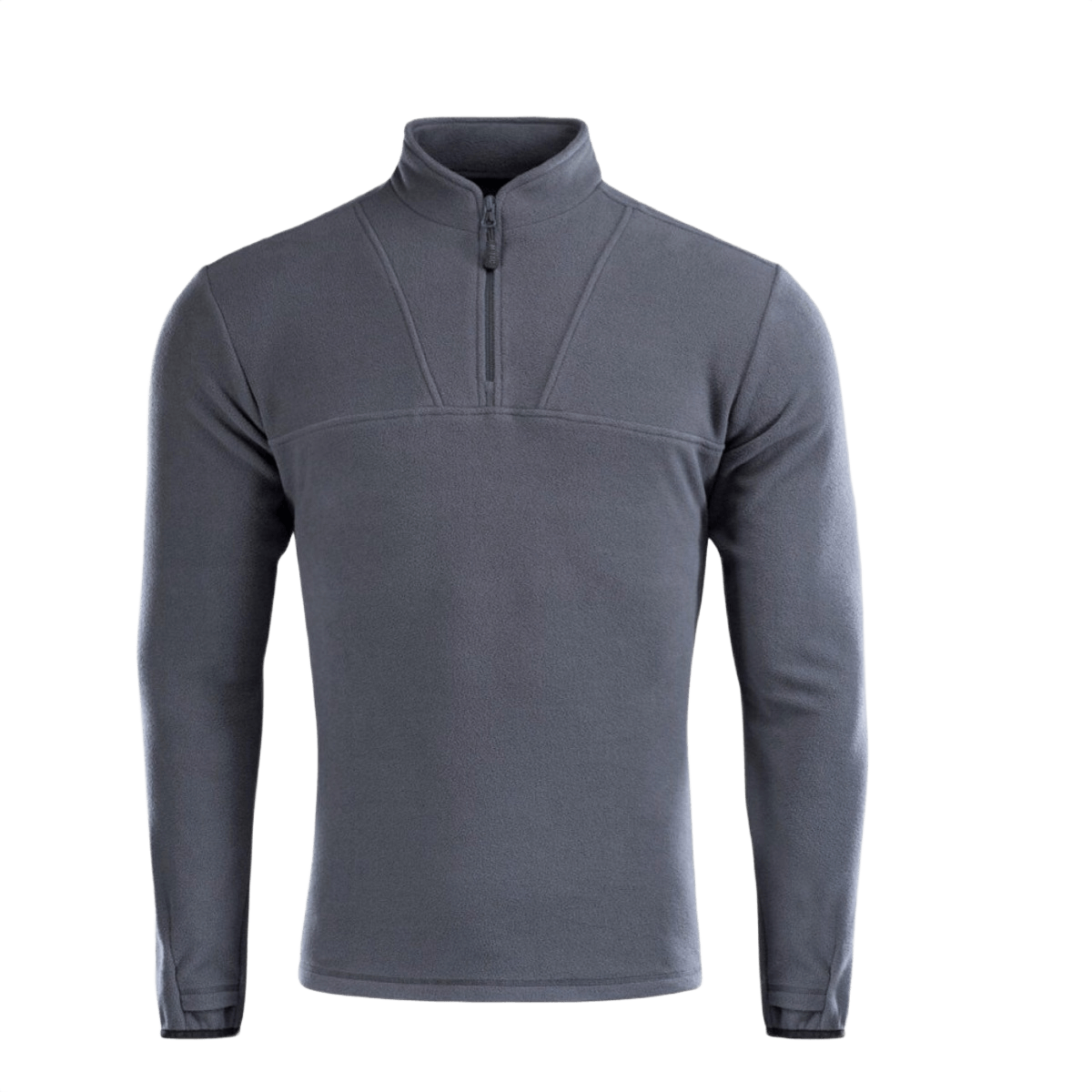 M-Tac Delta Fleece -takki harmaana mukana peukalonreiät, ihanteellinen ulkoiluun kylmässä säässä, hihat fleece 190 g/m²