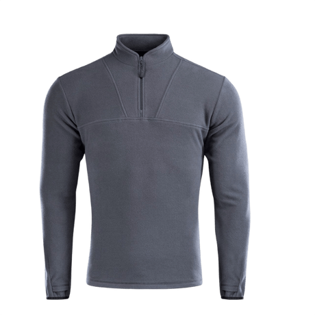 M-Tac Delta Fleece -takki harmaana mukana peukalonreiät, ihanteellinen ulkoiluun kylmässä säässä, hihat fleece 190 g/m²