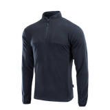 M-Tac Delta Fleece -takki mustana vetoketjulla, ihanteellinen kylmiin ulkoilutoimiin, mukava ja kevyt fleece-malli