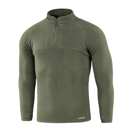 M-Tac Delta Polartec Raglan -takki vihreänä, valmistettu Polartec®-fleeceestä, sopii päivittäiseen käyttöön ja ulkoiluun.