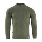 M-Tac Delta Polartec Raglan -takki vihreää fleeceä vetoketjulla, sopiva arkeen ja ulkoiluun, kestävä ja lämmin.
