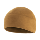 M-Tac Watch Cap Elite Fleece Beanie Hat Slimtex ruskeana, lämmin ja kevyt pipo talvikäyttöön. Taktinen muotoilu Slimtex-lämpökerroksella fleecessä