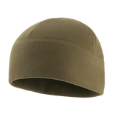 M-Tac Watch Cap Elite Fleece Beanie Hat fleecemateriaalista, kevyt ja lämmin kylmään säähän, sopii taktiseen käyttöön ja talviaktiviteetteihin, ruskea
