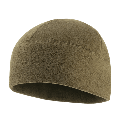M-Tac Watch Cap Elite Fleece Beanie Hat fleecemateriaalista, kevyt ja lämmin kylmään säähän, sopii taktiseen käyttöön ja talviaktiviteetteihin, ruskea