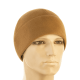 M-Tac Watch Cap Elite Fleece Beanie Hat Slimtex ruskeana, lämmin kevyt pipo taktiseen ja talvikäyttöön, mahtuu kypärän ja hupun alle