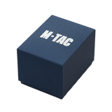 Sininen pakkausrasia M-Tac Tactical Ur med Kompas 2233, valkoinen logo kannessa.