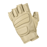 M-Tac Fingerløse Handsker Assault Tactical Mk.1 oikea käsine, beige, vahvistettu kämmen ja säädettävät velcro-manseetit
