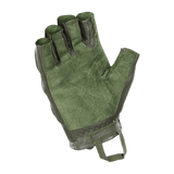Vihreät M-Tac Fingerløse Handsker Assault Tactical Mk.1 vahvistetulla nahkakämmenellä ja velcro-lukituksella