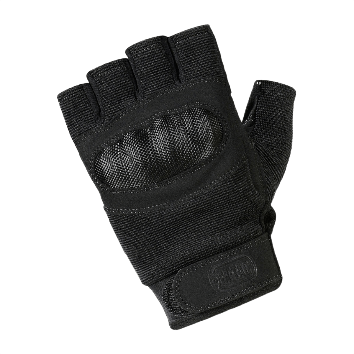 M-Tac sormiottomat hanskat Assault Tactical Mk.3 vahvistetulla kämmenellä ja velcro-kiinnityksellä varmaan istuvuuteen.