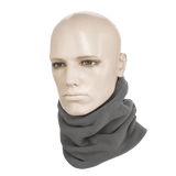M-Tac Fleece Neck Gaiter med Snor harmaana mannekiinilla, monikäyttöinen kylmässä, säädettävä istuvuus, fleece 260 g/m².