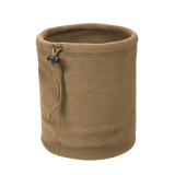 M-Tac Fleece Neck Gaiter med Snor beige, säädettävä nyöri istuvuuden säätöön, monikäyttöinen kylmässä.