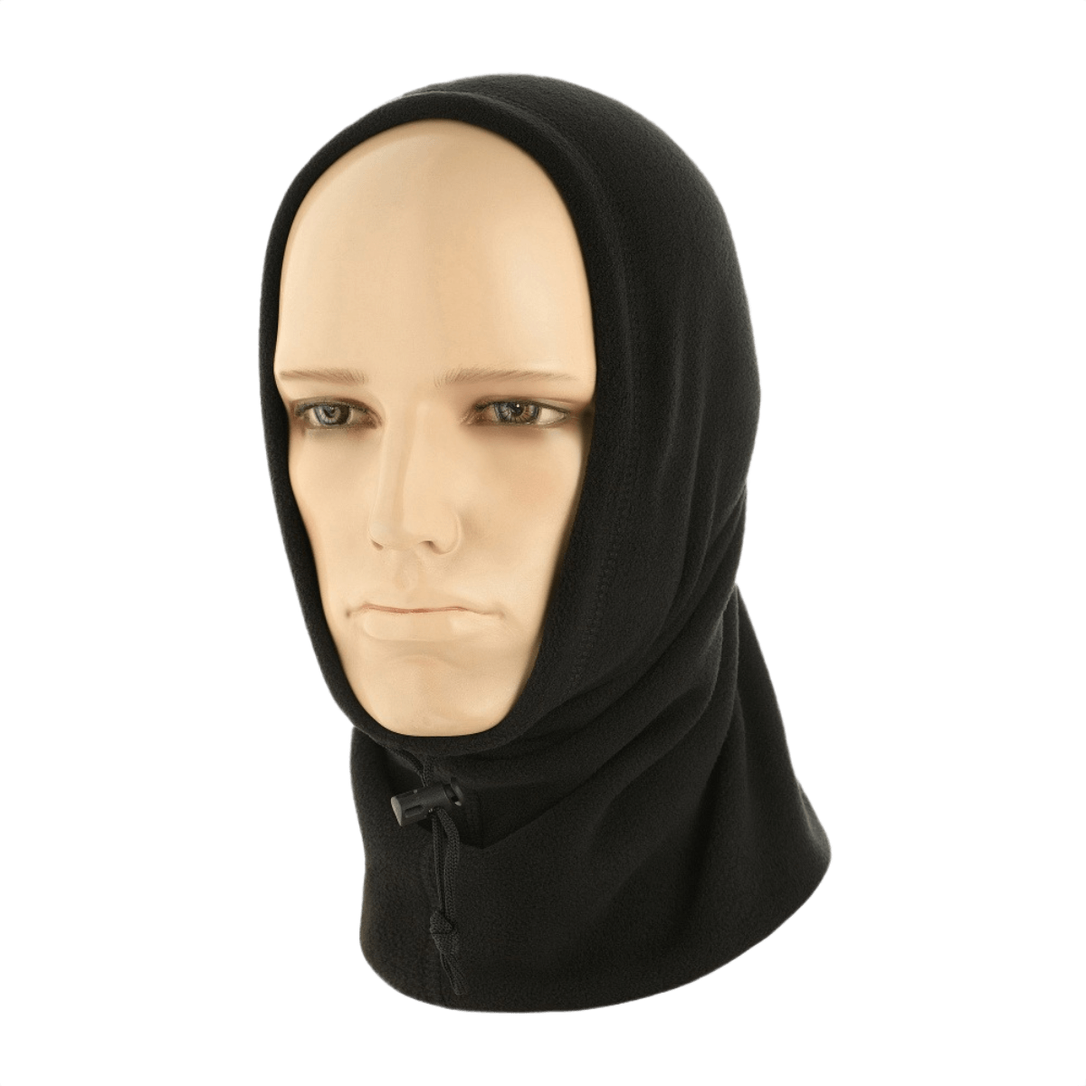 M-Tac Fleece Neck Gaiter med Snor mannekiinilla, monikäyttöinen kylmässä käytettävä asuste, säädettävä istuvuus.
