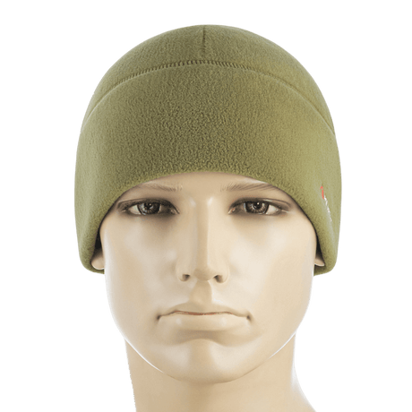 M-Tac Fleece Polartec Watch Cap oliivinvihreä, valmistettu kestävästä Polartec 200 Series -fleecestä, sopii talveen ja ulkoiluun.