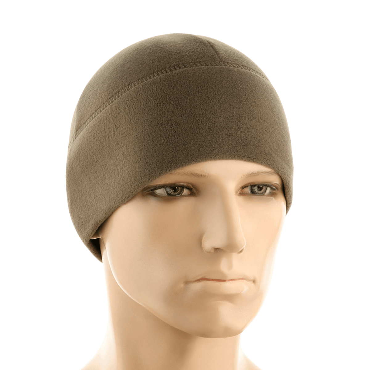M-Tac Fleece Watch Cap Light Polartec Gen II ruskea pipo talvikäyttöön, korkea lämmöneristys ja anti-pilling-ominaisuus.