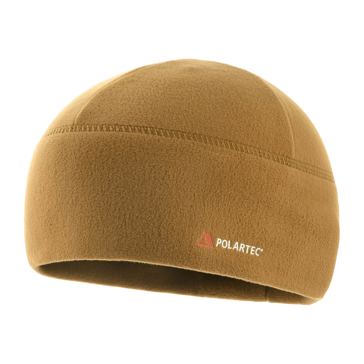 M-Tac Fleece Watch Cap Light Polartec ruskeana, talvihattu kestävästä Micro Series fleecestä, sopii suojaksi kylmää ja tuulta vastaan.