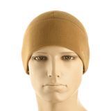 M-Tac Fleece Watch Cap Light Polartec ruskea, talvihattu Micro Series fleecestä, kestävä ja lämmin, sopii talvikäyttöön.