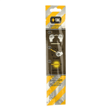 M-Tac Glow Stick 15 cm pakkauksessa, esittää käyttöohjeet, soveltuu pimeisiin alueisiin, myrkytön ja pitkäkestoinen.