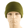 M-Tac Watch Cap 100% Akryl oliivinvihreä neulepipo viileään säähän, kaksinkertainen käänne ja teollinen kaksinkertainen neulos lisälämpöä varten.