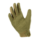 M-Tac Assault Tactical Mk.5 -käsineet nyrkkisuojalla ja säädettävällä velcro-kiinnityksellä, suunniteltu ampumiseen ja taktiseen käyttöön.