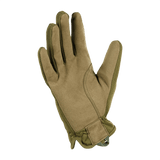 M-Tac Handsker Scout Tactical Mk.2, oliivinvihreä, synteettinen nahka kestävyyteen ja joustavuuteen, kuvattu takaa.