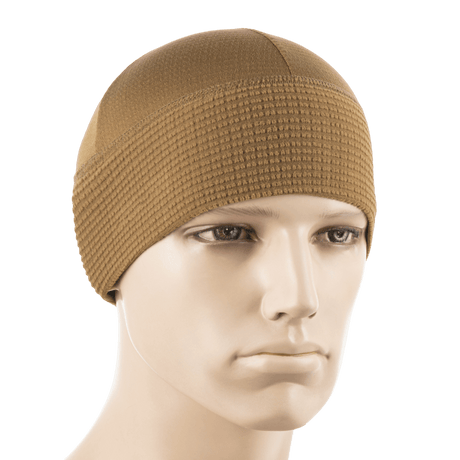 M-Tac Hjelm Watch Cap Polartec ruskea, kevyt ja lämmin pipo viileään säähän, sopii kypärän alle, valmistettu Polartec-fleecestä anti-pilling-ominaisuudella.