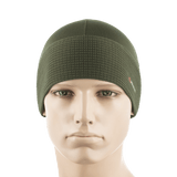 M-Tac Hjelm Watch Cap Polartec oliivinvärinen mallinukella, valmistettu Polartec®-fleecestä, matala profiili, ihanteellinen viileään säähän.
